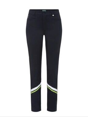 Golfino DRIVE TROUSERS 7/8 Pants Dark Navy Women's 4 Golf